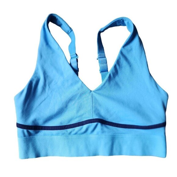 Fabletics All Day Every Day Bra Blue Blue Women's L - Picture 4 of 11
